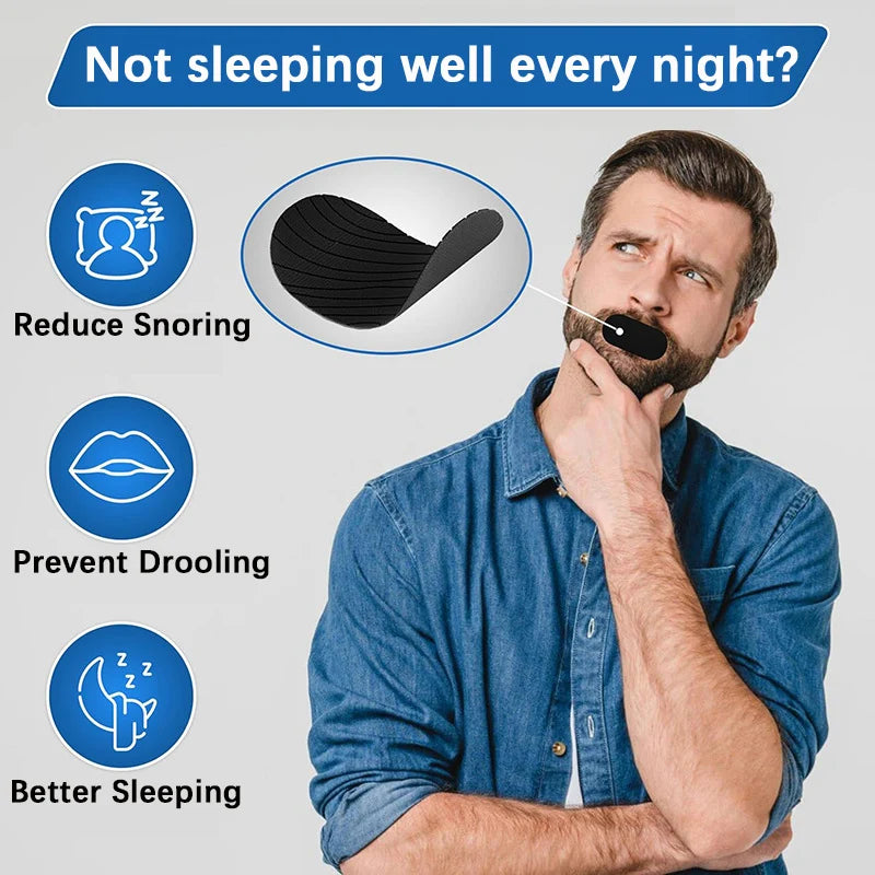 30pcs Anti-Snoring Mouth Tape for Adults